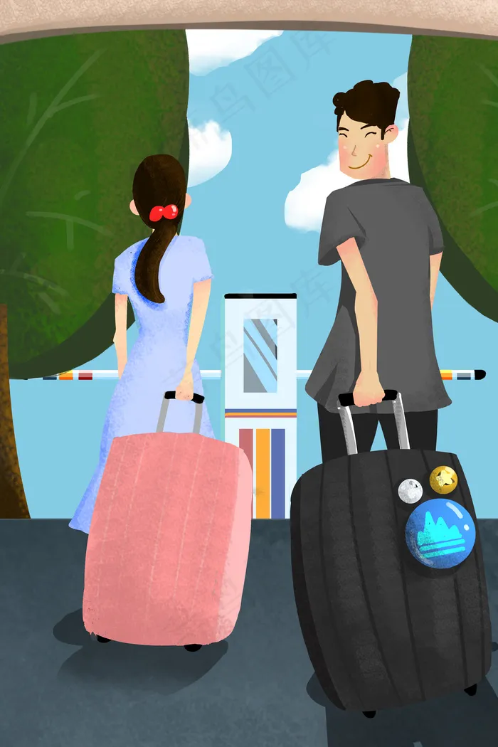 大学开学季，大学生(3545X5315(DPI:300))psd模版下载