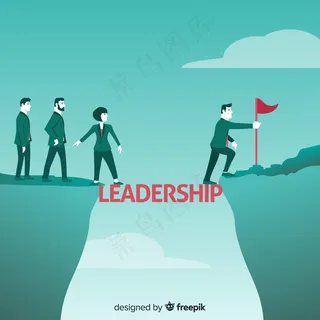 平面设计领导背景