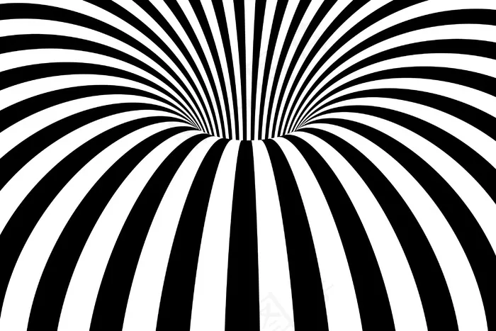 迷幻性视错觉背景eps,ai矢量模版下载