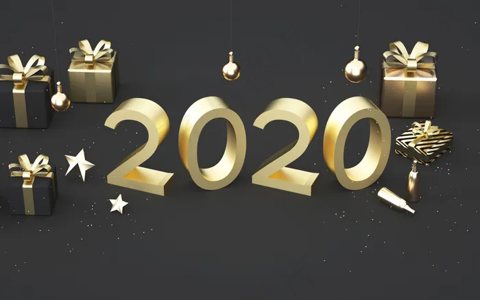 创意文字2020(1920*1200px 	      )