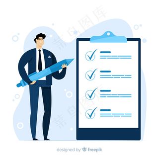 手绘大检查清单图解