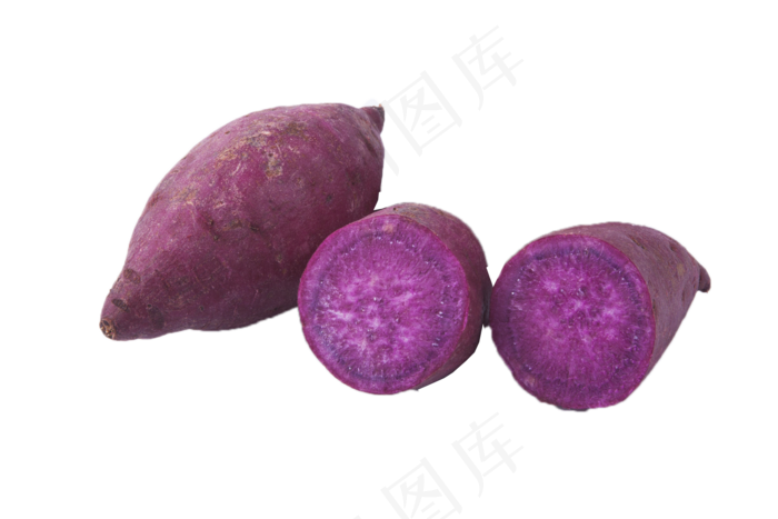 新鲜紫薯