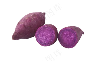 新鲜紫薯