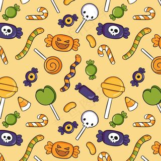 万圣节图案手绘