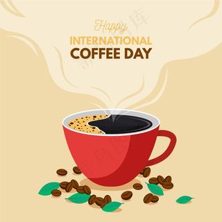 平面设计国际咖啡日
