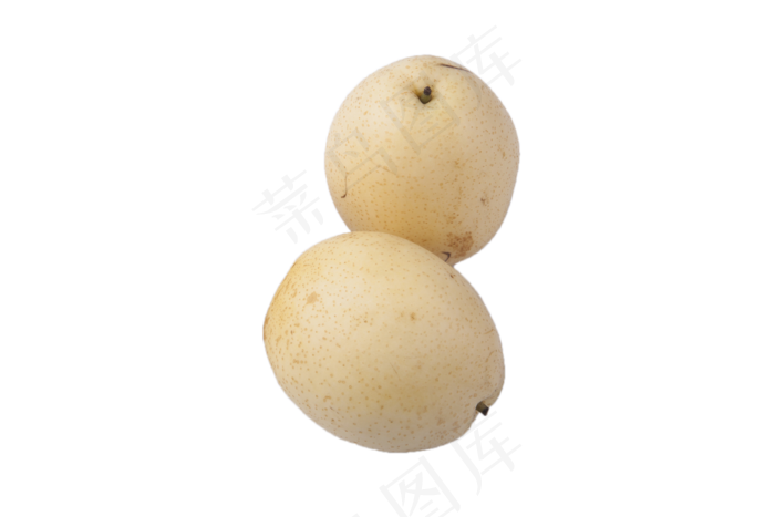 实物拍摄水润多汁梨免抠