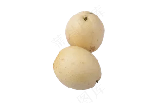 实物拍摄水润多汁梨免抠