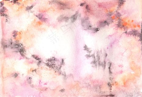 Abstrack纹理水彩背景
