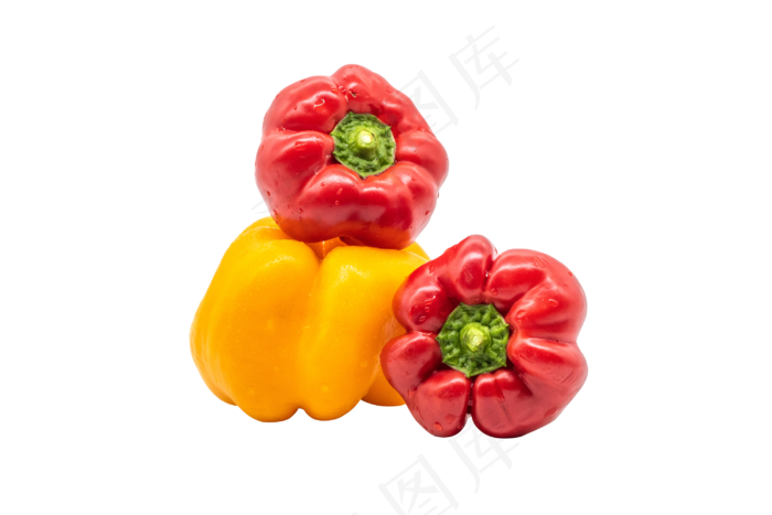 红色和黄色菜椒(3000*2000px 300 dpi )