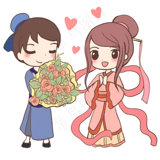 牛郎送花给织女