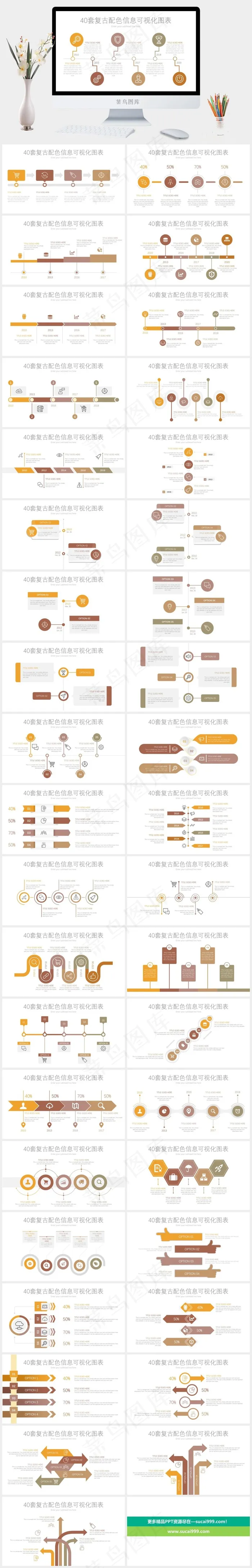 图表
白色卡通风PPT模板