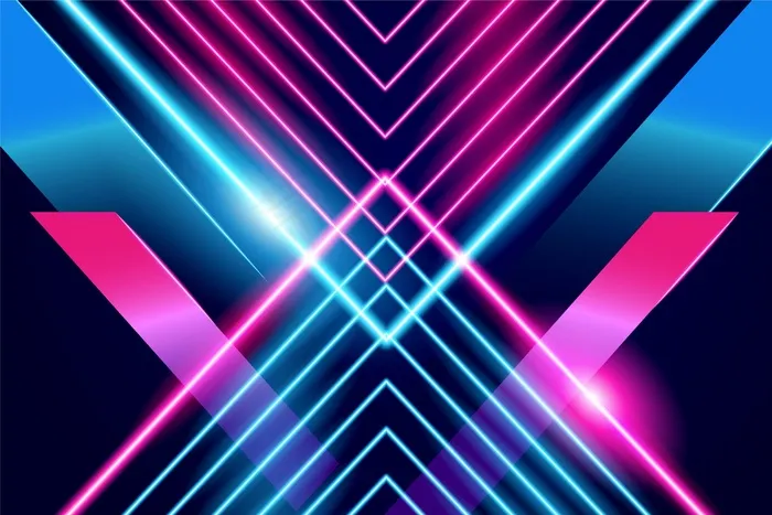 抽象霓虹灯背景eps,ai矢量模版下载