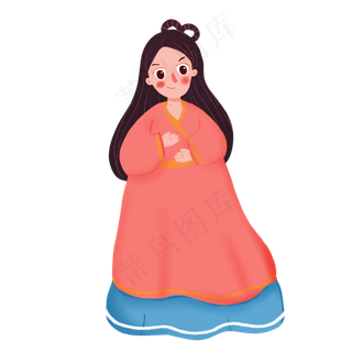 嫦娥卡通创意素材