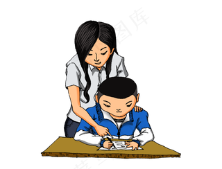 教师节之老师辅导