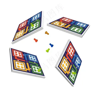 不同视角的Ludo游戏包