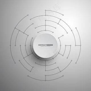 技术与未来抽象背景