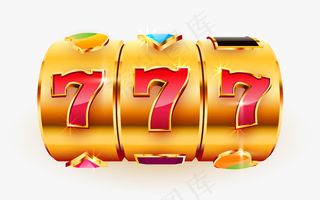 黄金*赢得头奖大赢家概念赌场头奖