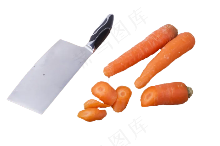 菜刀胡萝卜厨房蔬菜(2000X1333(DPI:240))psd模版下载