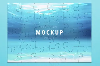 上图海洋拼图模型样机