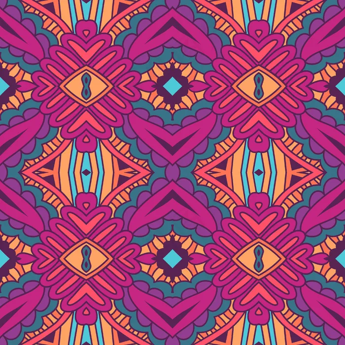 时尚墙纸。复古涂鸦艺术。eps,ai矢量模版下载