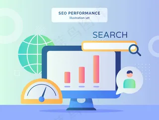 Eo性能图在监视器上设置搜索机图表的internet指示灯速度