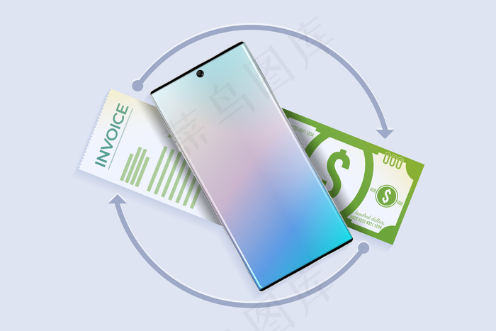 智能手机现金返还概念eps,ai矢量模版下载