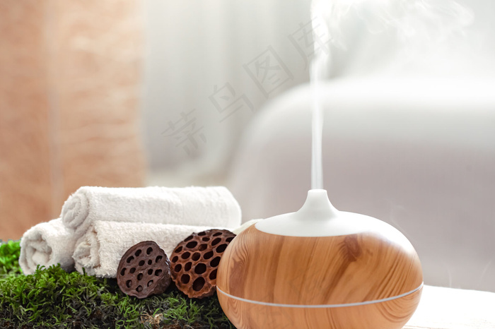 含芳香疗法和身体护理项目的Spa组合