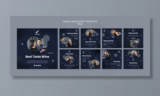 Instagram post collection与情侣为酒庄