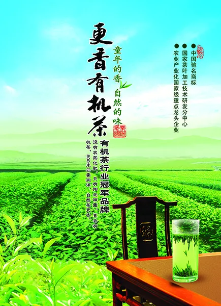 茶叶宣传海报psd模版下载