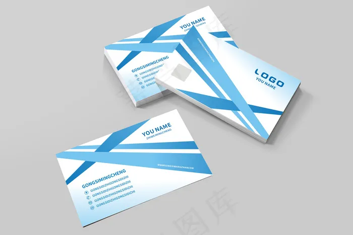 时尚大气创意名片设计cdr矢量模版下载