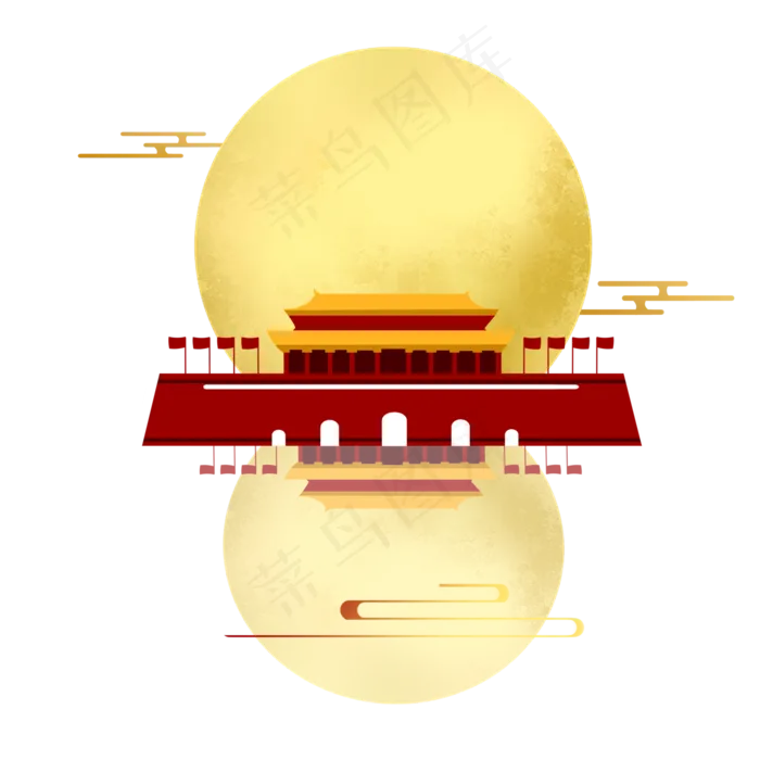 手绘月亮下的*(2000X2000(DPI:96))psd模版下载