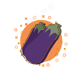 扁平简约卡通MBE立秋秋天丰收