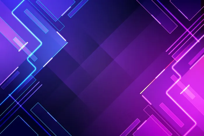 抽象霓虹灯背景eps,ai矢量模版下载