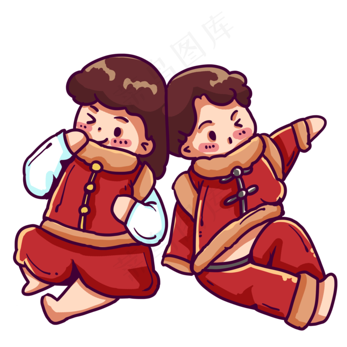 大年初一换新衣