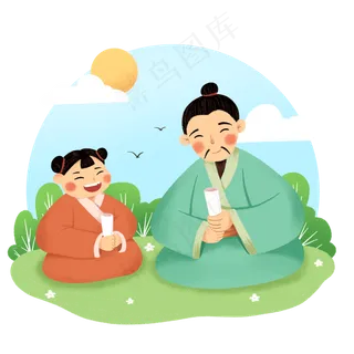 教师节给学生讲课的老师