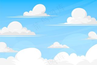 视频会议的天空背景