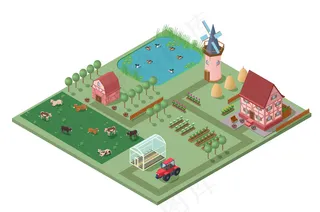 等距农业概念