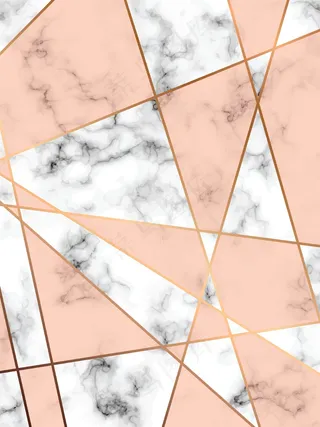 大理石纹理设计，金色几何线条，黑白大理石表面，现代奢华背景，矢量插图