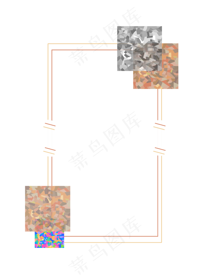 迷彩边框纹理设计免抠(3015X3976(DPI:300))psd模版下载