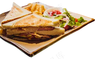 夹层三明治好吃美味