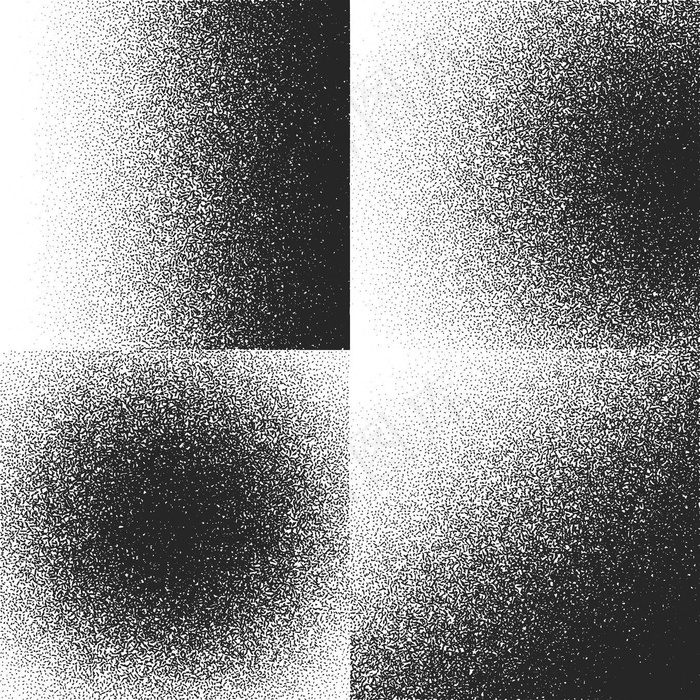 半色调纹理系列eps,ai矢量模版下载