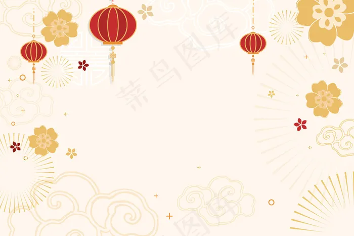 农历新年庆祝活动节庆背景eps,ai矢量模版下载