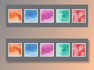 抽象水彩纹理集