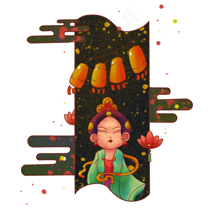 花好月圆度中秋(2000X2000(DPI:300))psd模版下载