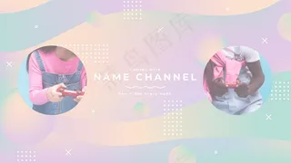 渐变游戏youtube频道艺术