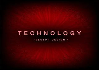 赛博电路未来技术概念背景