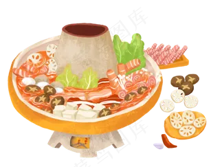 冬至立冬冬天火锅