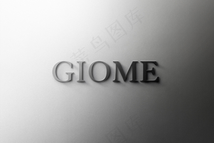 3d标志模型样机