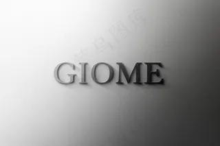 3d标志模型样机