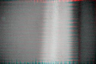 抽象影印纹理背景，彩色双曝光，故障